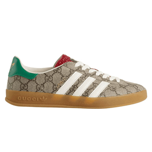 Adidas x Gucci Gazelle Beige GG Monogram